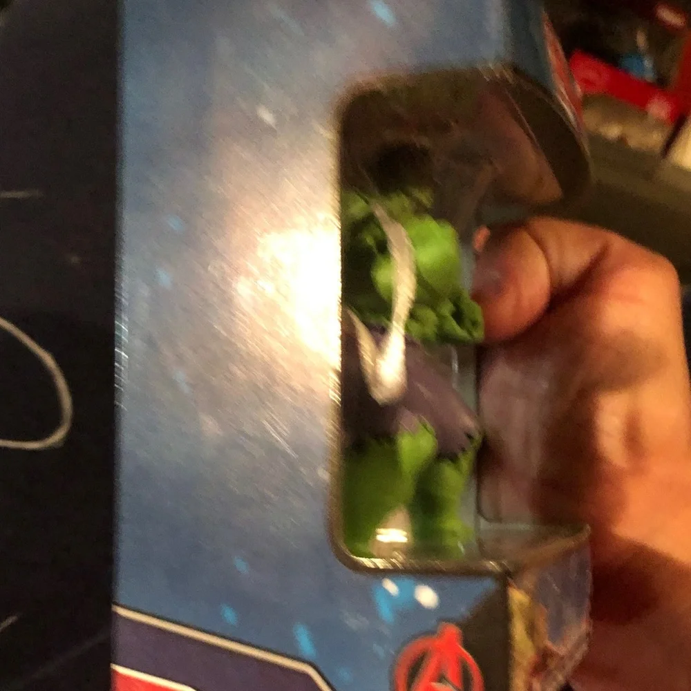 Marvel Hulk Action Figure - Green & Purple